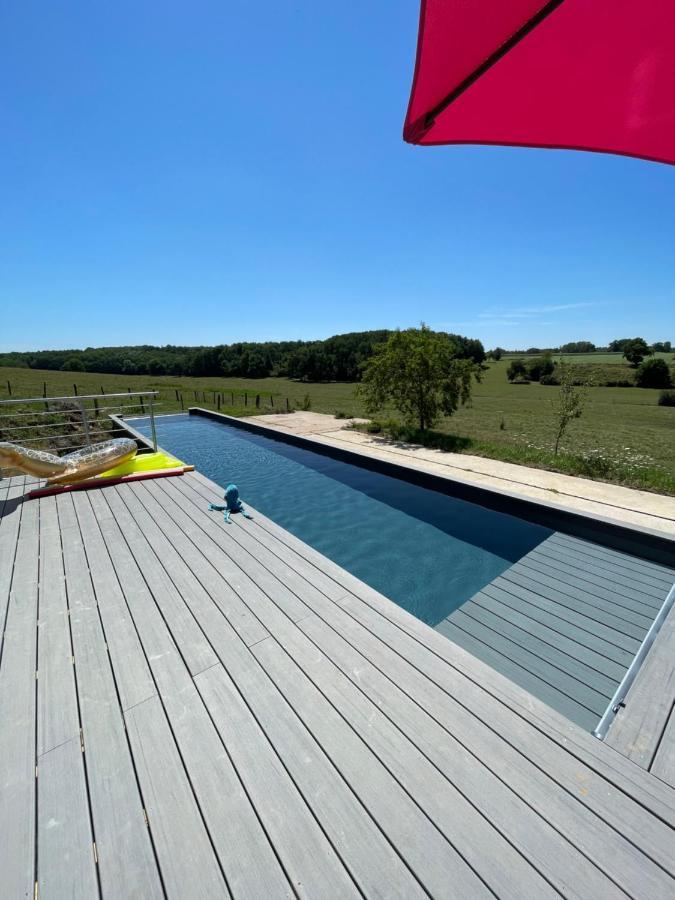 La Ferme Du Bonheur Bed & Breakfast Arbigny Bagian luar foto