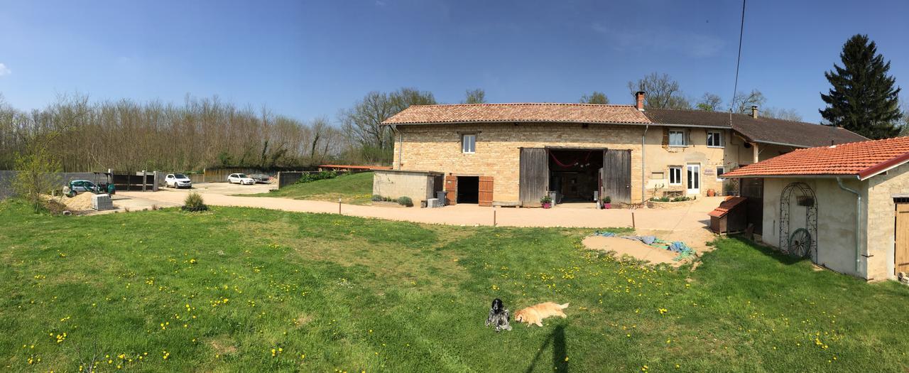 La Ferme Du Bonheur Bed & Breakfast Arbigny Bagian luar foto